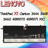 Battery Lenovo แบตเตอรี่ เลอโนโว ThinkPad X1 Carbon 3444 3448 3460 45N1070 45N1071 X1C แท้ รับประกัน 6 เดือน