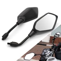 1 Pair Motorcycle Rear View Mirrors For kawasaki YAMAHA YZF R25 R15 R6 R125 z750 Z800 FZ8 FZ1 FZ6R 10mm 8mm Side Convex Mirror Mirrors