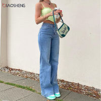 Womens Pants Mom Baggy Jeans Women High Waist Denim Trousers Fashion Blue Loose Boyfriend Y2k Jeans Wide Leg Jeans Streetwear