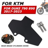 สำหรับ KTM DUKE790 DUKE 790 DUKE 890 DUKE890 2019 2020 2021อุปกรณ์เสริมของรถจักรยานยนต์กระบอกสูบหลักเบรกหลังฝาครอบส้นเท้าฝาครอบป้องกัน