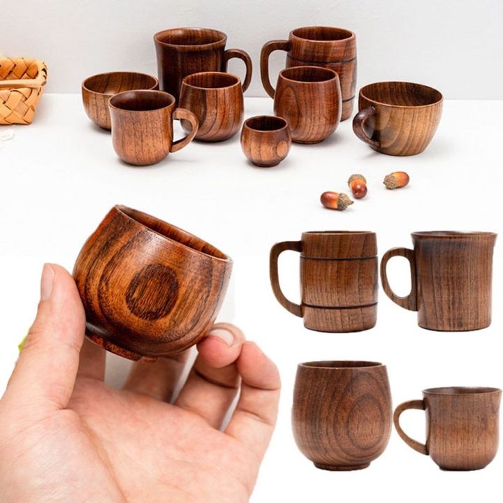 cw-101-200ml-cups-big-belly-spruce-wood-beer-cup-bar-drinkware