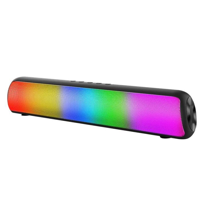 Black Black Aolon J18 JD-RGB Speaker Bluetooth Bass Original Wireless ...