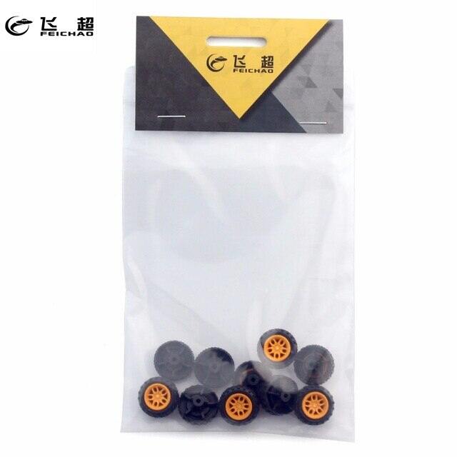 10Pcs 20*8*1.9mm Rubber Hollow Tire Car Wheel Model Wheels DIY Toy Accessories 