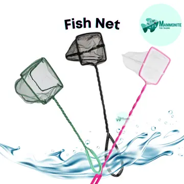 Catch Fishing Net Scoop Aquarium Small Fish Coarse Long Handle 3