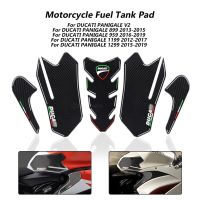 Bantaltangki An Bakar Sepeda มอเตอร์สติคแพด Tankpad Untuk DUCATI PANIGALE V2 899 959 1199 1299 Aksesori Dekori Sampul Tangki Stiker