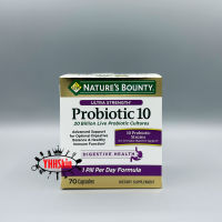 Natures Bounty Ultra Strength Probiotic10 รับประกันของแท้ 100%