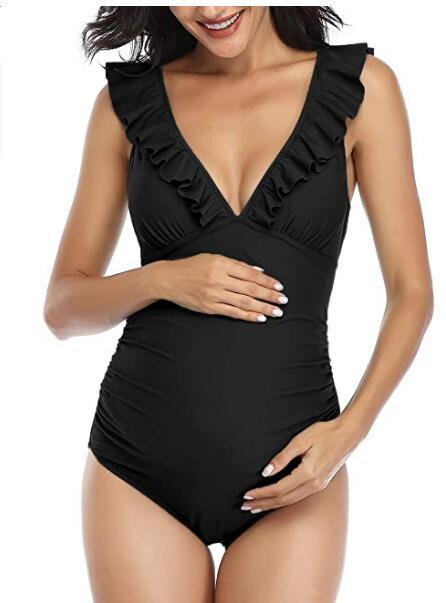 pregnant-woman-sexy-swimsuit-maternity-solid-backless-bikinis-falbala-ruffle-beachwear-new-summer-women-one-piece-swimming-suit-xy2