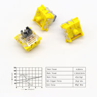 Outemu Switches Mechanical Keyboard Switch 3Pin Silent Clicky Linear Lemon Peach Switch Lube RGB Gaming Keyboard Switches