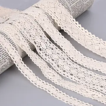 Buy Nylon Lace Trim White Online  Cotton Lace Trim Craft Ideas