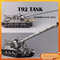 T92-Tank with 4 Minifigures Model Building Blocks 1832 /PCS 06001 Puzzle Boys Toys Gifts