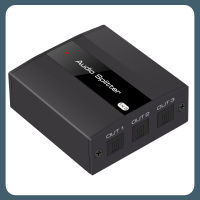 ดิจิตอลแสง Splitter 1X 3 SPDIF TOSLINK เสียงออปติคอลแบบดิจิตอล1X3 Splitter LPCM 2.0 DTS AC3