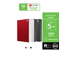 SEAGATE EXTERNAL HDD One Touch HDD with Password / 5TB / 2.5" (ฮาร์ดดิสก์พกพา) *ฟรีบริการกู้ข้อมูล