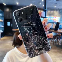 เคสมือถือสำหรับ VIVO Y36 Y78 ฝาหลัง ประกายเปลือกหอยรูปดาวคิตตี้นิ่มรูปการ์ตูนน่ารักซิลิโคนป้องกันการตกสำหรับ VIVO Y36 Y78 เคสใส่โทรศัพท์