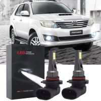 ชุดหลอดไฟตัดหมอกฮาโลเจน LED 6000K แบบเปลี่ยน สําหรับ TOYOTA FORTUNER 2012-2014 1 คู่ รับประกัน 10 เดือน