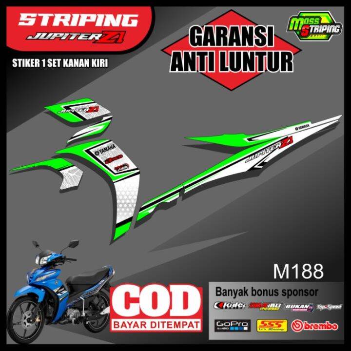 Stiker Motor/Striping Jupiter Z1 JupiterZ1 _ Stiker Variasi Motor