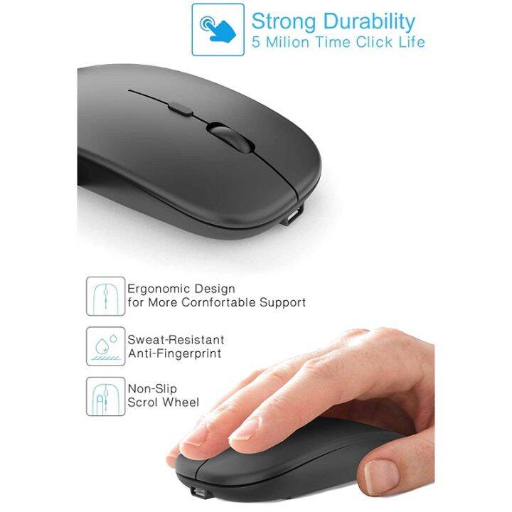 wireless-mouse-rechargable-2-4g-ultra-silent-optical-mouse-with-usb-and-type-c-receiver-for-laptop-macbook-black