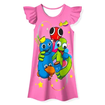 Roblox Rainbow Friends Pajama Set, Summer Kids Clothes T-shirt Pants  Sleepwear