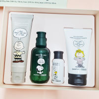 ชุดผลิตภัณฑ์ดูแลผิวหน้า innisfree x PEANUTS Green Tea Seed Serum &amp; Volcanic Calming Pore Clay Mask Duo Set Limited Edition / innisfree set พร้อมส่ง