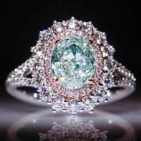 Shiny Flower Crystal Ring For Womens Engagement Wedding Luxury Fine Jewelry wedding rings