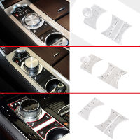 รถจัดแต่งทรงผมสำหรับ Jaguar XF XJ 2010-2019 Auto Central Control เกียร์ Shift แผงปุ่มครอบคลุมสติกเกอร์ Trim อุปกรณ์ตกแต่งภายใน