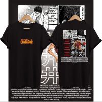 tshirt Baju - KAOS - KAOS เสื้อยืด ลายอนิเมะบาสเก็ตบอล SLAMDUNK SHOHOKU - MITSUI MANGA(S-5XL)