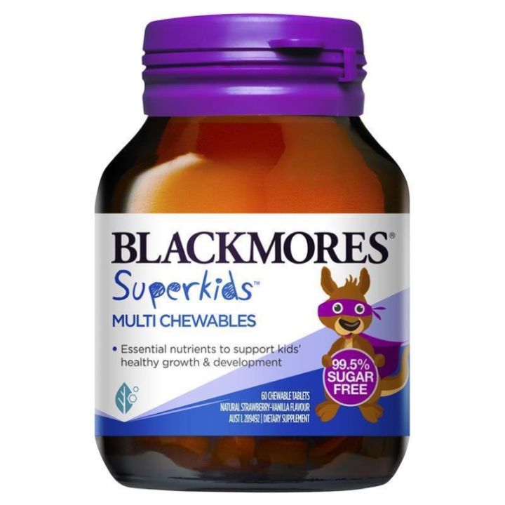 blackmores-superkids-immune-multivitamin-omega-brain-60-chewables-วิตามินสำหรับเด็ก-แบบเม็ดเคี้ยว-วิตามินสำหรับเด็ก-อาหารเสริมเด็ก-บำรุงสมอง-อาหารเสริม-อาหารสำหรับเด็ก
