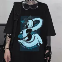 Totoro Gothic Anime Tshirt Print Cartoon Styles Tshirts Tshirt