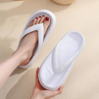 2022 Summer Flip Flops Fashionable Woven Pattern Slides Eva Slippers Non-Slip Beach Holiday Shoes Home Indoor Slippers