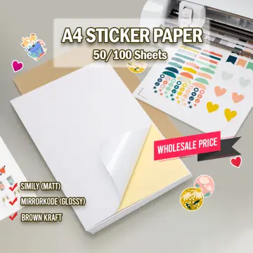 Shop Printer Sticker A4 online - Dec 2023