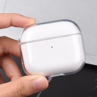 [SOSO 3C accessories] กรณีใสสำหรับ Airpods 2 3 Pro 1ชิ้นล้างหูฟังปกคลุมสำหรับฝักอากาศ Earpods ชาร์จกล่องเชลล์