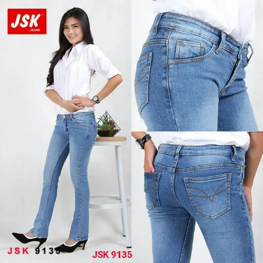 korean import model jeans