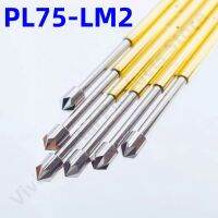 【LZ】 100PCS PL75-LM2 Spring Test Probe Phosphorus Brass Tube Spring Test Pin Length 33.35mm Needle Dia 1.02mm Pogo Pin PL75-LM