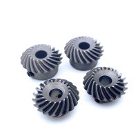 ✜ 1:1 Spiral Helical Bevel Gear 1M 20T 6/8/10mm Car Model Differential DIY Steel Gear 90 Degree Installation