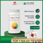 Pharmatech Viên uống vitamin tổng hợp Multivit Daglig giúp tăng sức đề