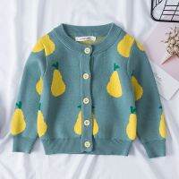 [Childrens clothing] ชุดเด็กฤดูใบไม้ร่วงและฤดูใบไม้ผลิเสื้อโค้ทคาร์ดิแกนสาลี่หิมะแขนยาวเด็กหญิงเด็กชายสำหรับเด็กผู้ชายแจ็คเก็ตเด็กผู้หญิงเด็กแบบถัก