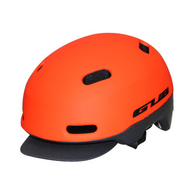 GUB CITY PRO หมวกกันน็อคขี่จักรยาน Ultralight Integrally-Molded Bike Safe Cap ที่ถอดออกได้ Visor ผู้ชายผู้หญิงหมวกกันน็อคจักรยาน54-58ซม.