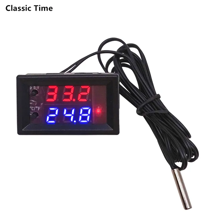 W1209WK Digital LED Thermostat Temperature Controller Smart Temp Sensor ...