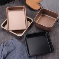 Non-Stick Square Cake Cookie Baking Pan Carbon Steel Tray Pie Pizza Bread Cake Mold Bakeware Tools Dishes kitchen Accessories