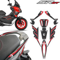 3D Motorcycle Faring Body Full Kits Sticker motor Body Decals Decoration Accessories for Aprilia SRGT200 SR GT 200 2022