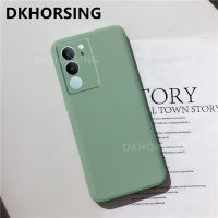 DKHORSING เคสใส่โทรศัพท์ VIVO V29ผิวสัมผัสได้ถึง5กรัม,เคสนิ่ม TPU ผิวสัมผัส Vivo V29สีเรียบเคสมือถือ TPU VIVOV29 5กรัม