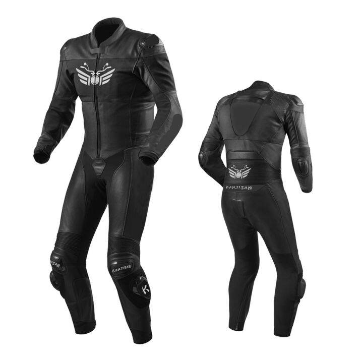 BMW Motorbike Leather Suit Men Motorcycle Racing Suit Lazada.co.th