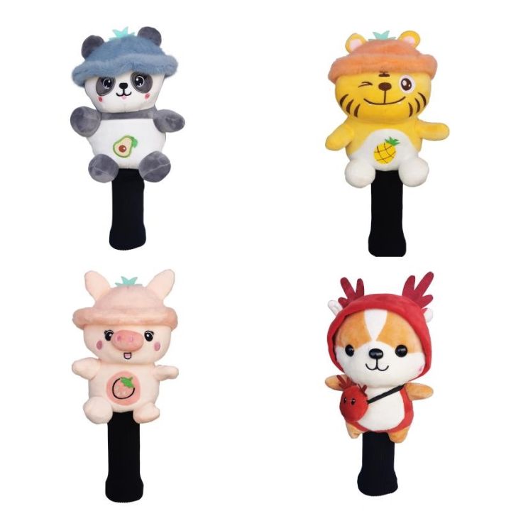 new-style-golf-club-head-covers-various-cute-animal-wood-club-covers-exquisite-giftsunisexgolf-head-cover