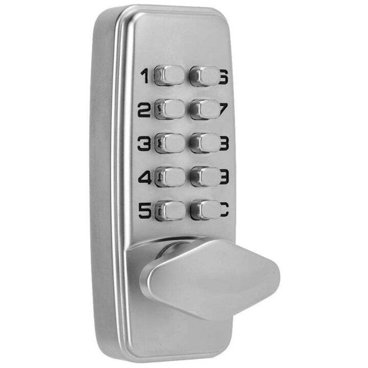 Digital Mechanical Password Door Lock, 24 Digits Mechanical Code Lock