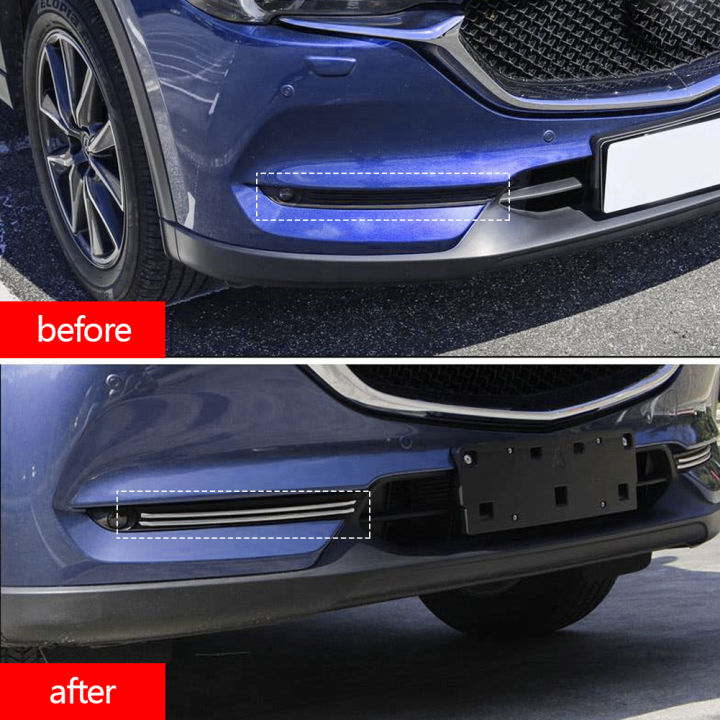 4pcs-car-front-fog-light-trim-strips-decoration-cover-exterior-styling-accessories-for-mazda-cx-5-cx5-2017-2018-2019-2020-car