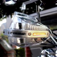 Motorcycle Handguards LED Lights Hand Protector Accessories For Kawasaki Z750 Versys 650 2021 Zx7r Z1000 2007 Vulcan S Z750 2004
