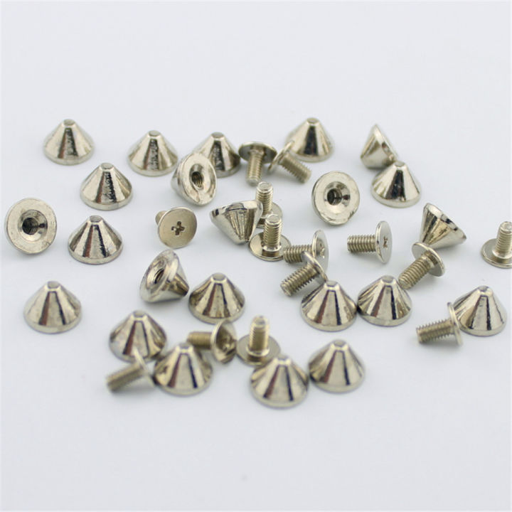 All Kinds of Silver Spikes Rivets For Leather Punk Studs and Spikes For  Clothes Thorns Patch Tachas Para Ropa Remaches