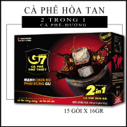Cà phê hòa tan G7 2in1 - Hộp 15 gói 16gr