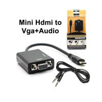 Mini Hdmi To Vga Conversion with sound