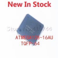 5PCS/LOT 100% Quality  ATMEGA128 ATMEGA128-16AU TQFP-64 SMD embedded 8-bit microcontroller In Stock New Original