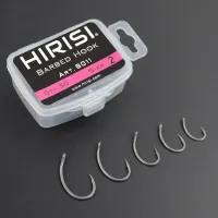 CONQUER Corrosion-resistant 8011 with Box Durable Carp Fishing Barbed Hooks Stainless Steel Fishing Hooks